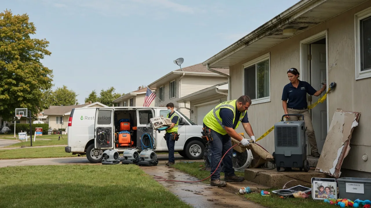 Water Damage Restoration in Greenville, TX near me